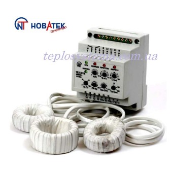 Універсальний блок захисту електродвигунів УБЗ — 301 (10-100 А) Новатек-Електро - Основні контакти 